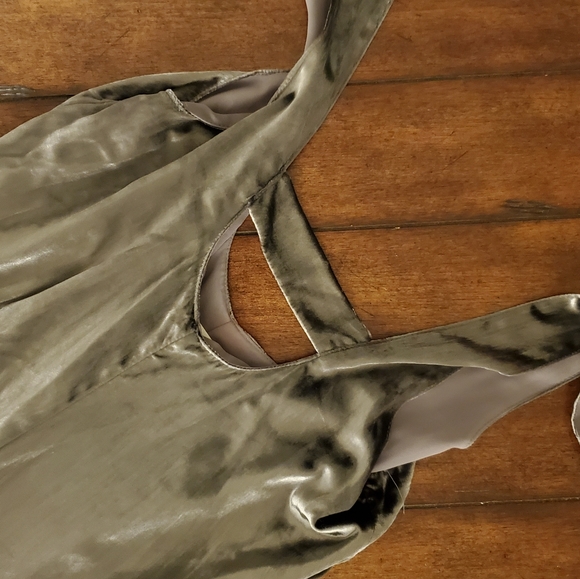 Anthropologie Velvet Culotte Romper - Picture 5 of 6